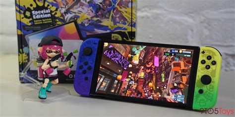 Nintendo Switch Splatoon 3 OLED console review!