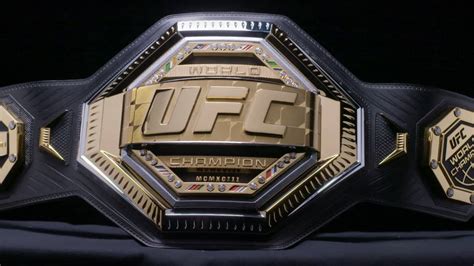 How Much Is A UFC Belt Worth? [Numbers Revealed!]