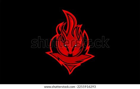 Fire Gaming Logo Template Vector Stock Vector (Royalty Free) 2255916293 ...