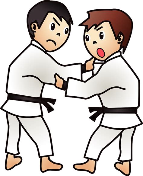 Judo sports clipart. Free download transparent .PNG | Creazilla