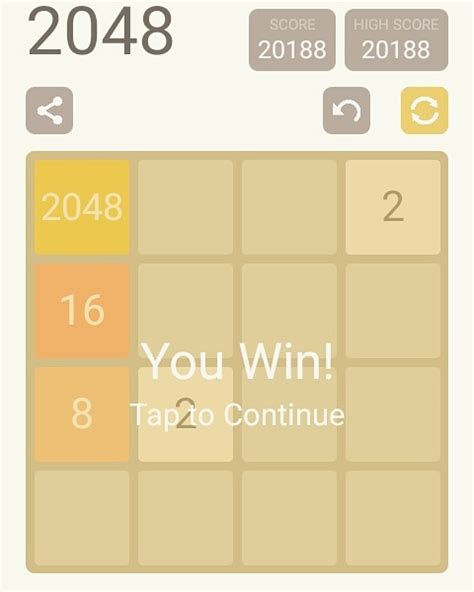 2048 High Scores : 2048