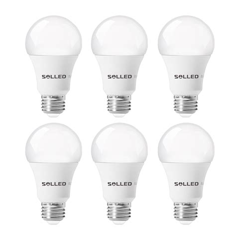 A19 E26 LED Light Bulbs 100 watt equivalent (11W), Daylight (5000K ...