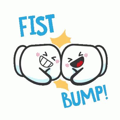 Fist Bump Gif File 362kb GIF | GIFDB.com