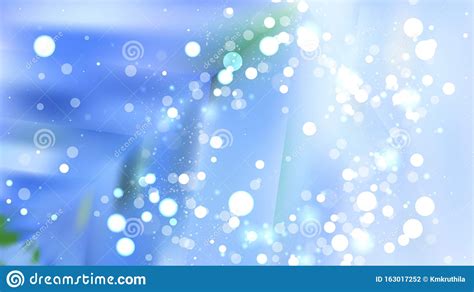 Abstract Blue and White Blurry Lights Background Vector Stock Vector ...