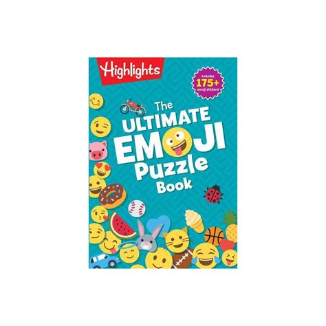 The Ultimate Emoji Puzzle Book - (Paperback) | Puzzle books, Emoji puzzle, Paperback books