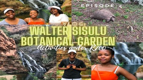 Walter Sisulu Botanical Gardens Activities | Fasci Garden