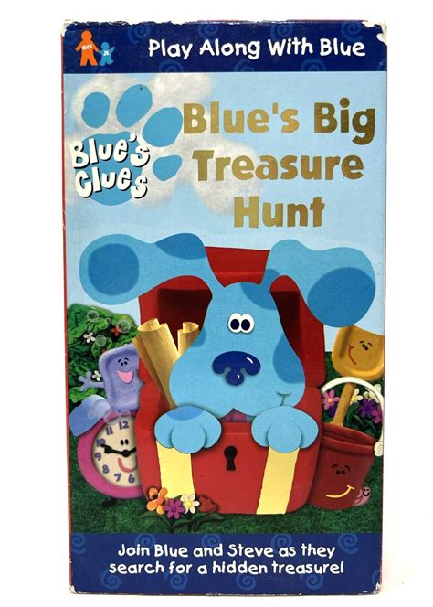 Nick Jr Blue S Clues Blue S Big Treasure Hunt Vhs Eur Picclick Fr | The ...