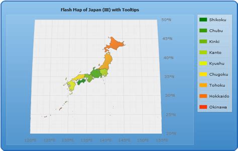 Japan Map Landmarks