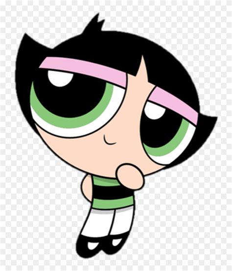 Buttercup Sticker - Powerpuff Girl Buttercup - Free Transparent PNG Clipart Images Download