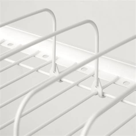 SKYGGFISK dish drainer, white/extendable - IKEA