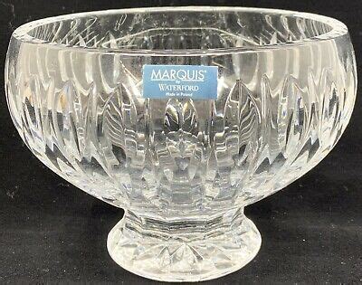 Marquis by Waterford Crystal Sheridan Footed 5 1/2 “ Bowl | eBay ...