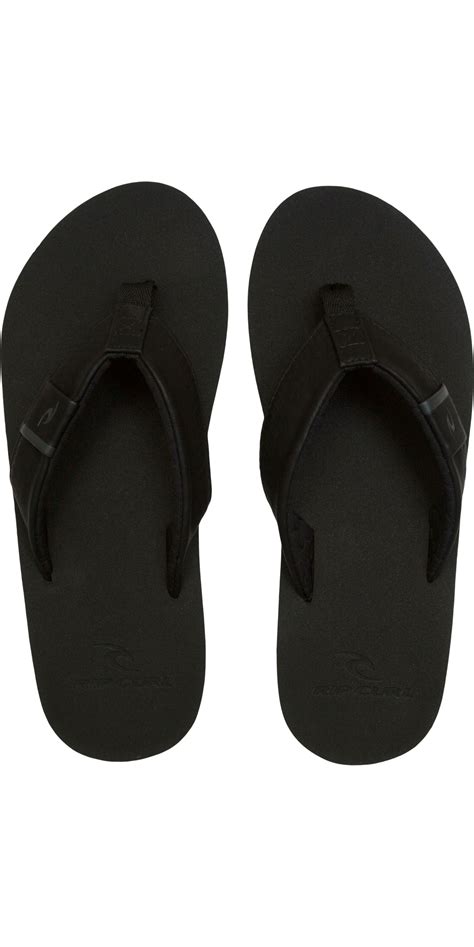 2020 Rip Curl Mens P-Low 2 Flip Flops TCTG33 - Black / Grey ...