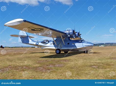 Catalina Flying Boat stock photo. Image of force, airplane - 4340740