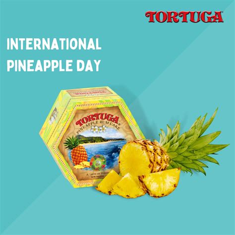Happy International Pineapple Day! Enjoy with a Tortuga Pineapple Rum ...