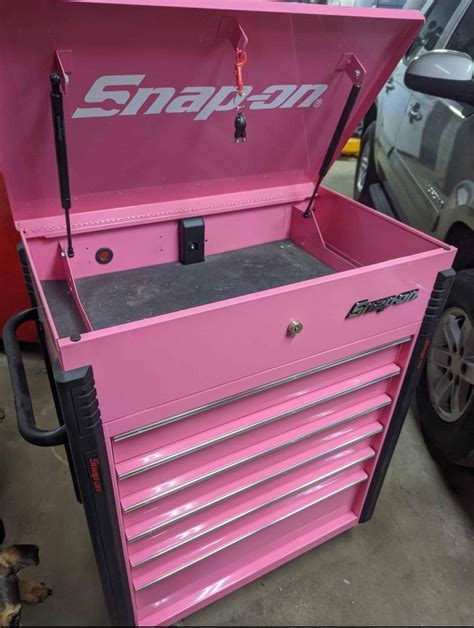 NEW PINK Snap-on Tool Box/cart 32rolling Chest KRSC326FPTP ...