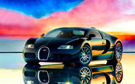 Download Colorful Car Bugatti Bugatti Veyron HD Wallpaper