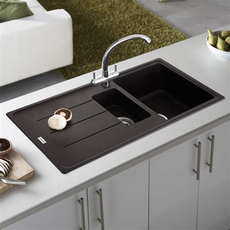 Franke black granite sink cleaner | Hawk Haven