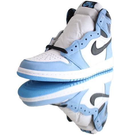 Jordan 1 Retro High White University Blue Black | Vaditim | Reviews on ...