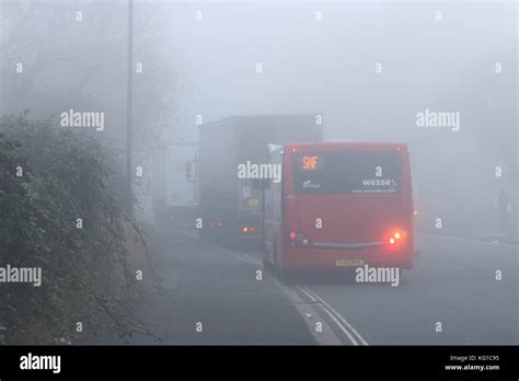 Bristol, UK. 2nd Nov, 2017. UK Weather. Foggy weather in Avonmouth, Bristol. Credit: Paul ...