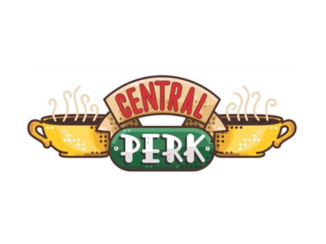 Printable Central Perk Logo - Printable Word Searches