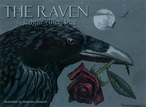 The Raven :Edgar Allen Poe: by Shannon-Gaspich-1981 on DeviantArt