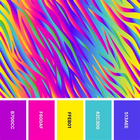 30 Neon Color Palettes for Vibrant Designs - Color Meanings | Neon colour palette, Color palette ...