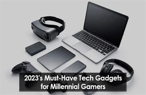 2023's Must-Have Tech Gadgets for Millennial Gamers - MKS