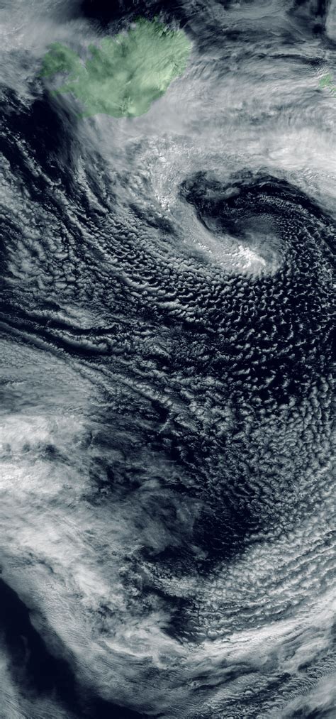 Cloud Structures - 'Extratropical Cyclone' Structure - Examples (1-12)