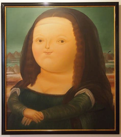 Fernando Botero Mona Lisa