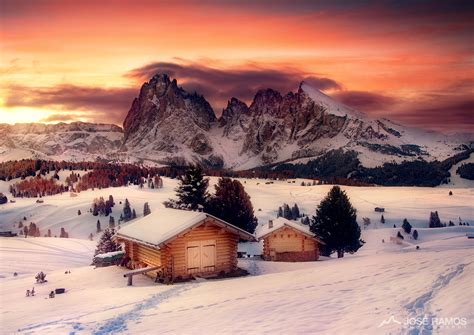 Sanctuary | Alpe Di Siusi Winter Photo | Dolomites | Italy – José Ramos ...