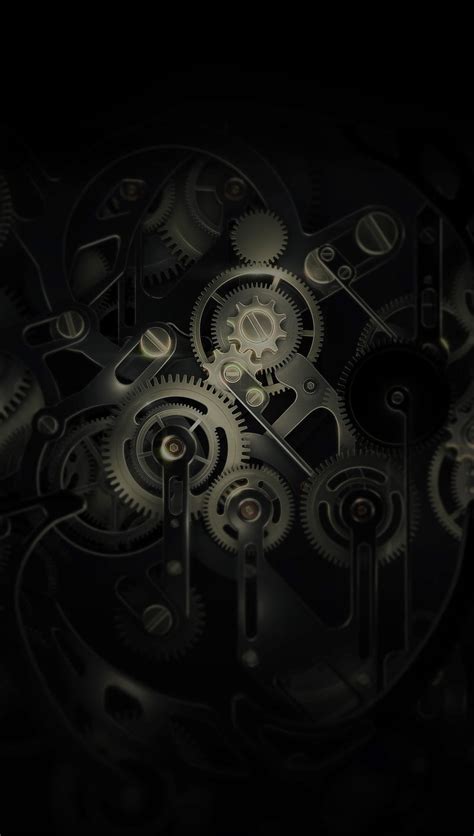 Inner Clock, black, gray, white, HD phone wallpaper | Peakpx