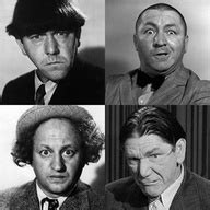 Moe, Larry, Curly & Shemp | The three stooges, The stooges, Movie stars