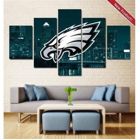 Philadelphia Eagles Wall Art Painting Canvas Poster | Free Shipping ...