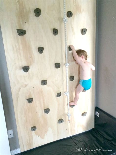 DIY Kids Climbing Wall - Fun and Challenging Indoor Activity