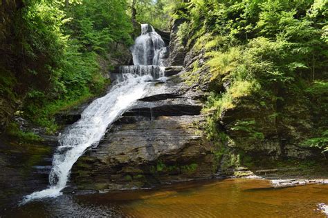 Dingmans Falls at Dingmans Falls Visitors Center | Dingmans Ferry, PA 18328