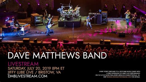 Dave Matthews Band - Live from Jiffy Lube Live 7/20/2019 - YouTube