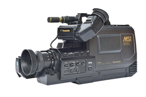 Panasonic S-VHS video camera NV-MS1B - Snellings Museum