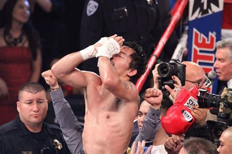 No time to celebrate as Manny Pacquiao head injury needed 16 stiches to close