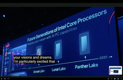 Intel Shows Off Lunar Lake-Based PC, Unveils Panther Lake for 2025 ...