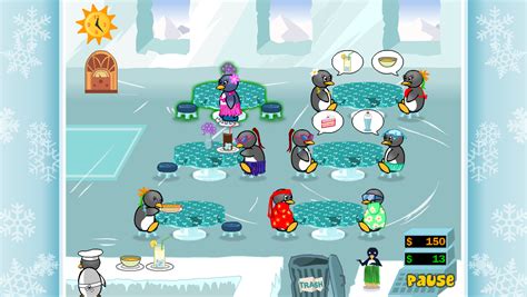 My Pop Cultured Life!: Game Time! Penguin Diner 2 Game Review