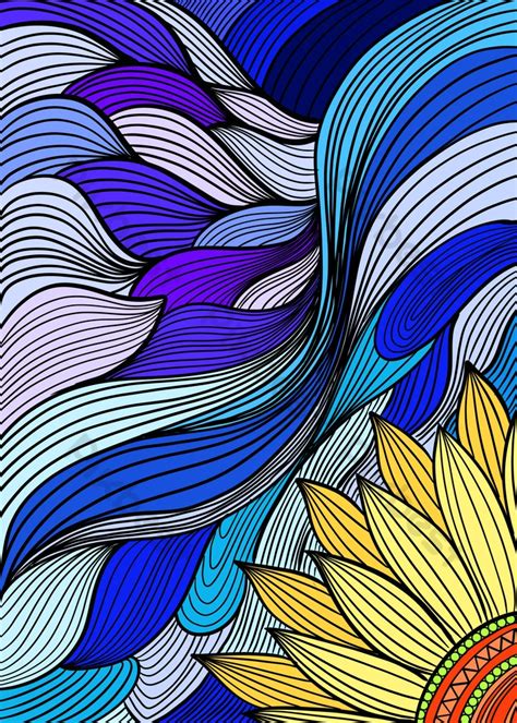 Line Art Abstract Water Flow Background | PSD Free Download - Pikbest