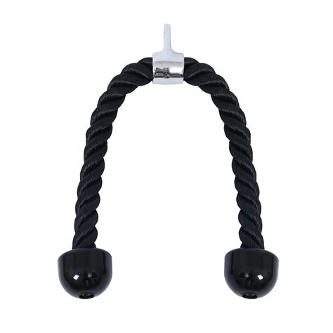 Tricep Rope Attachment Cable Machine Handle Fitness Pulldown Triceps Pushdown - International ...