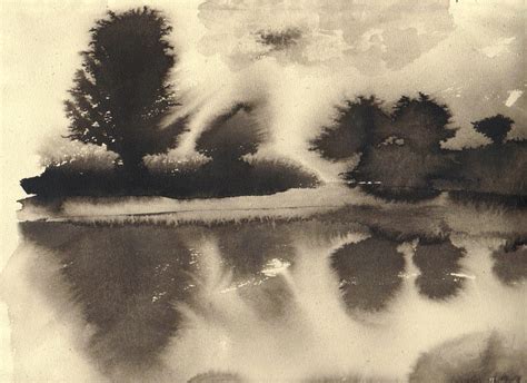 Ink Landscape by Half--the--Fun on DeviantArt