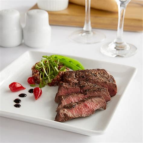 Warrington Farm Meats 5 oz. Frozen Flat Iron Steak - 32/Case