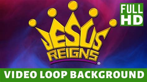 Jesus Reigns Logo (Colored Smoke Background) - YouTube