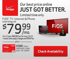 Verizon packages and FiOS bundles