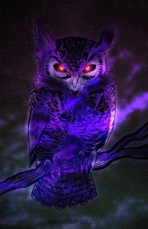 Night Owl | Lukisan hewan, Lukisan galaksi, Tato burung hantu