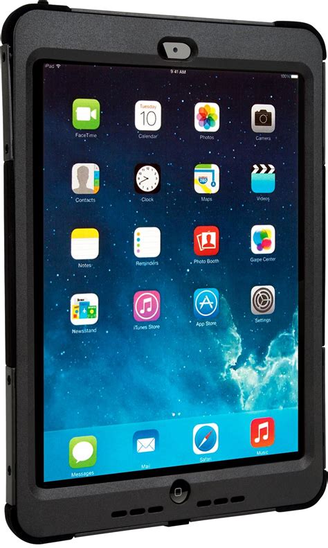 SafePort Rugged Max Pro Case for iPad Air - THD100US - Black: Tablet ...