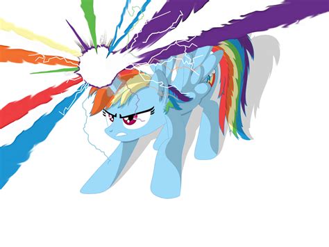 If Rainbow Dash was an Alicorn...(Redone) by Neriani on DeviantArt