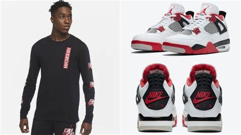 Air Jordan 4 Fire Red 2020 | SneakerFits.com